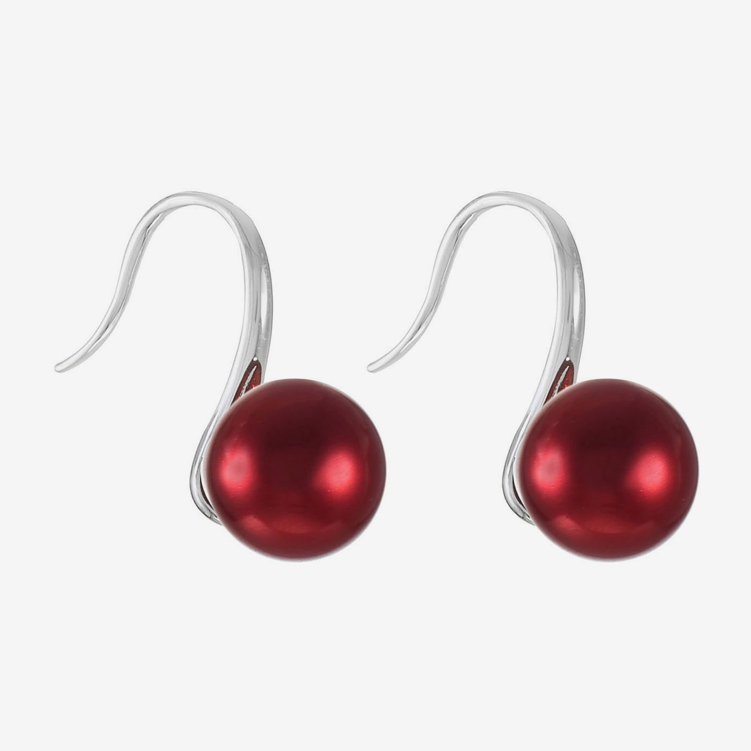 Monet Jewelry Womens Simulated Pearl Round Drop Earrings