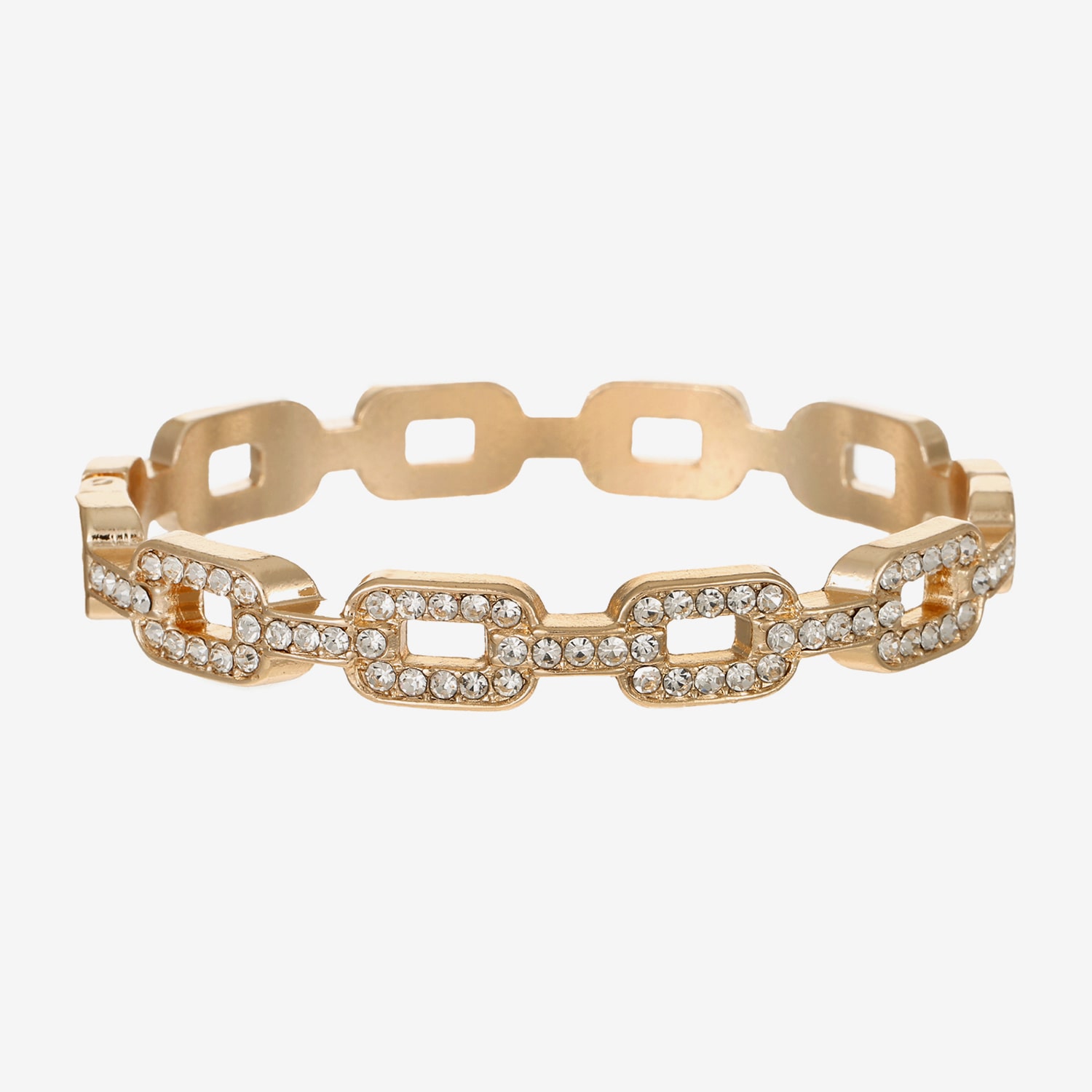 Liz Claiborne Womens Glass Bangle Bracelet