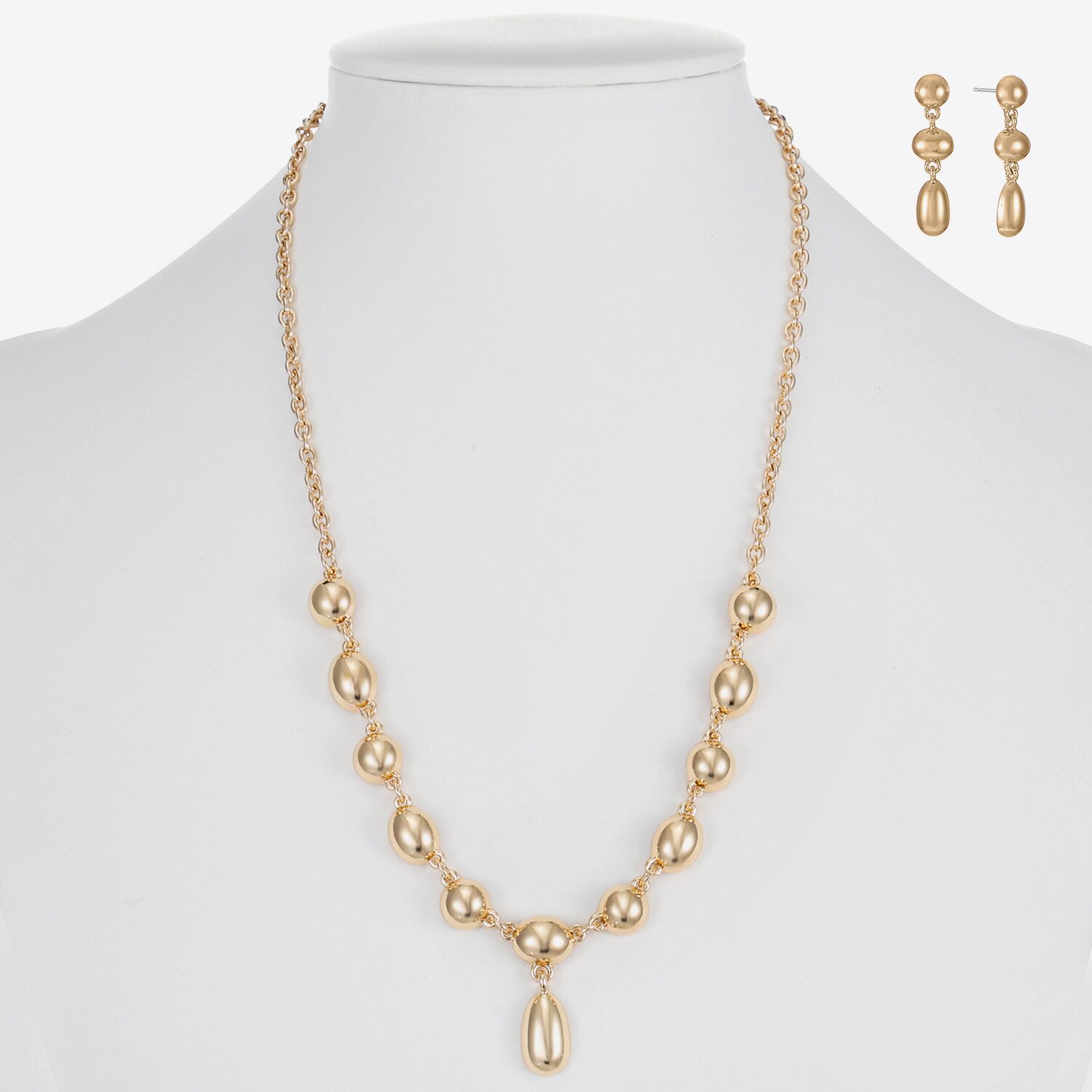 Liz Claiborne Womens 2-pc. Necklace Set