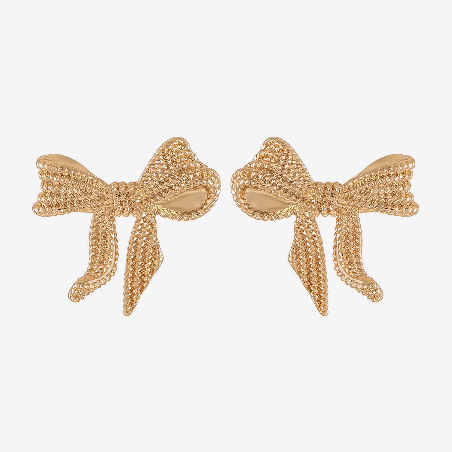 Monet Jewelry 15mm Bow Stud Earrings