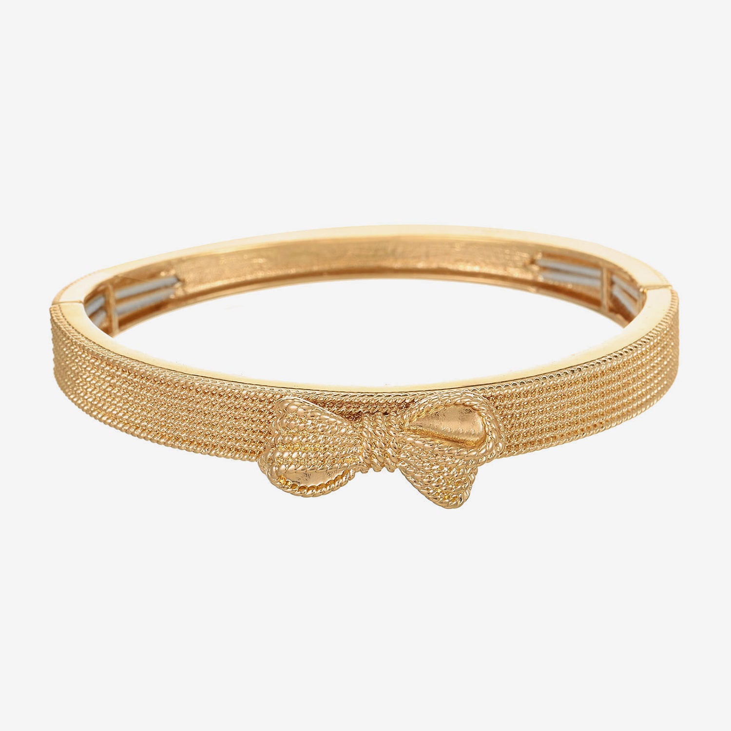 Monet Jewelry Womens Bow Bangle Bracelet