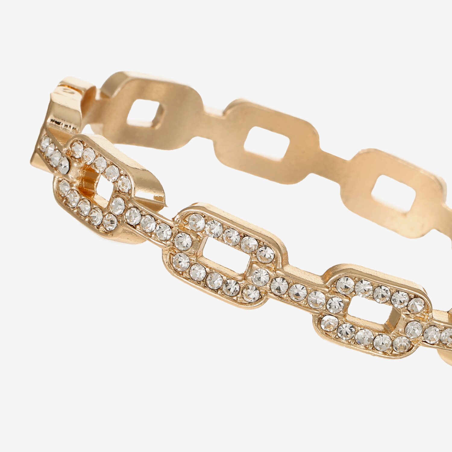 Liz Claiborne Womens Glass Bangle Bracelet