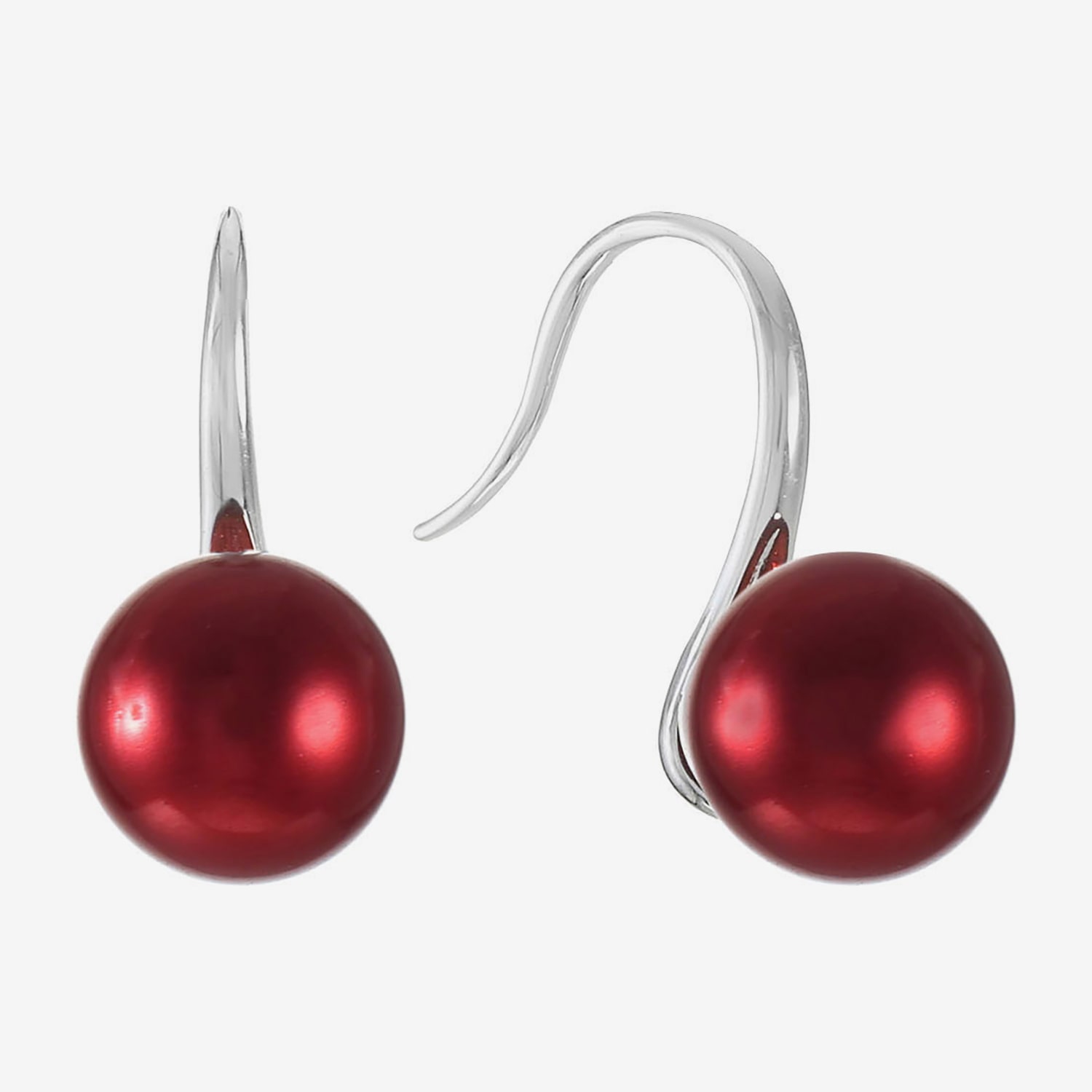 Monet Jewelry Womens Simulated Pearl Round Drop Earrings