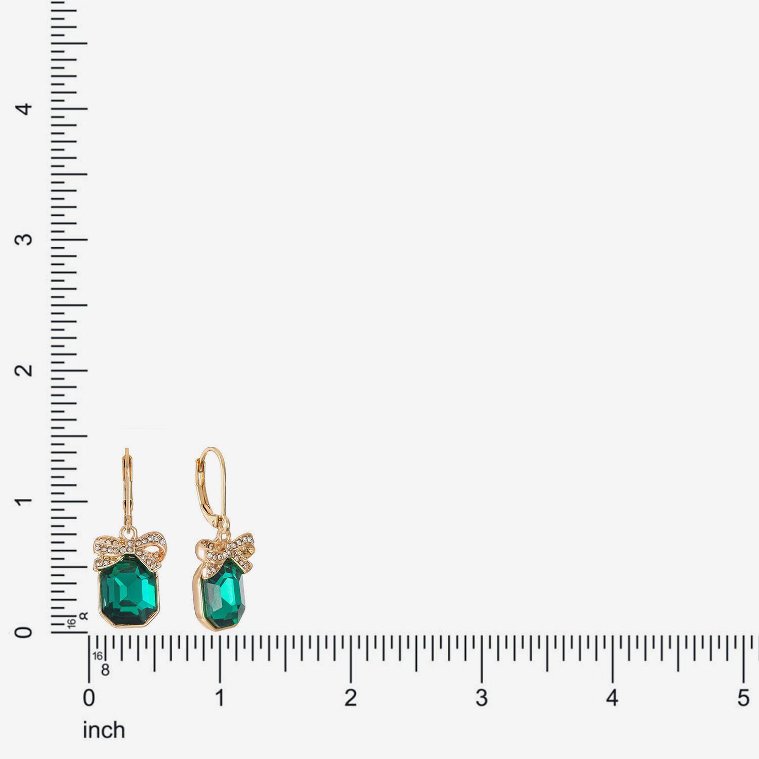 Monet Jewelry Womens Glass Drop Earrings