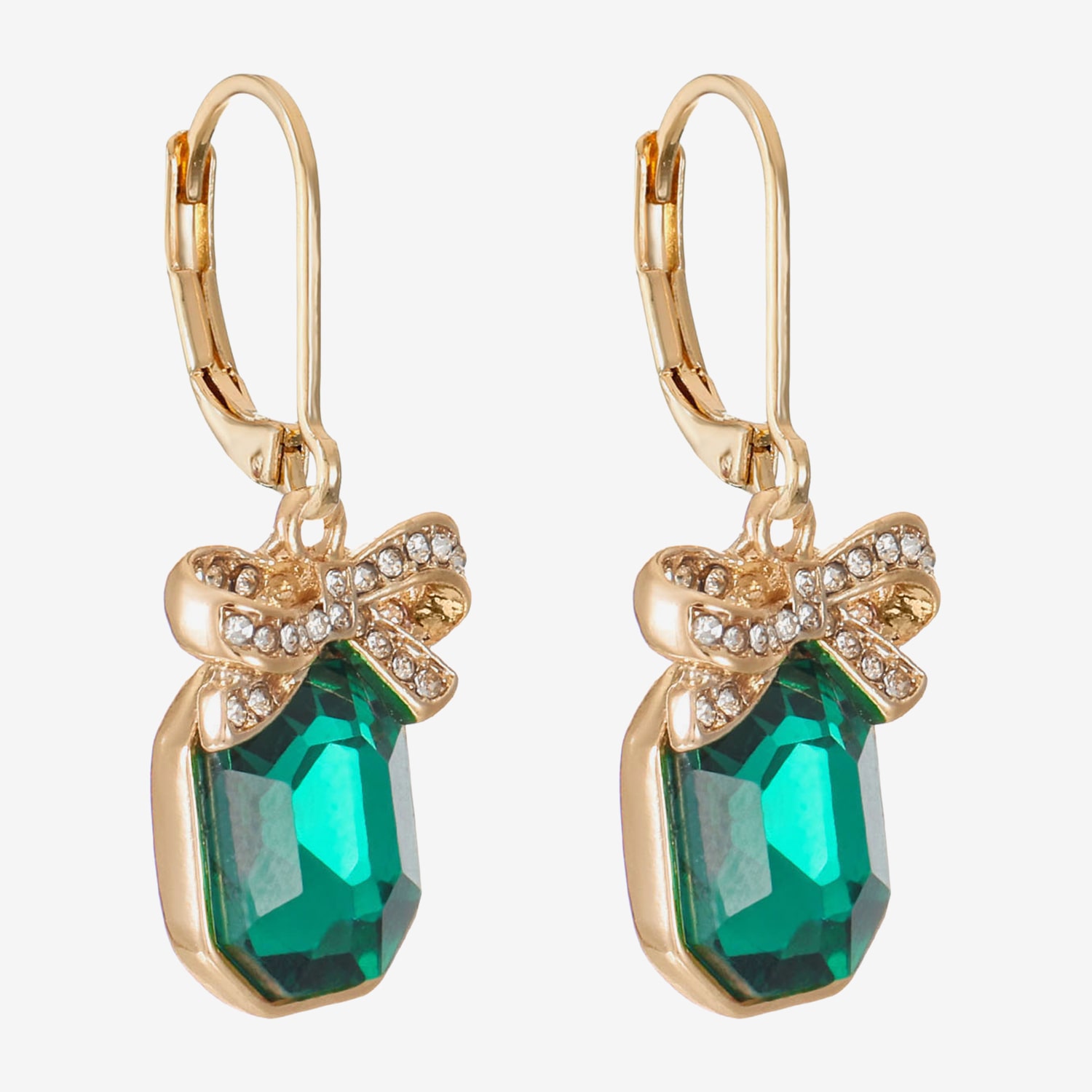 Monet Jewelry Womens Glass Drop Earrings