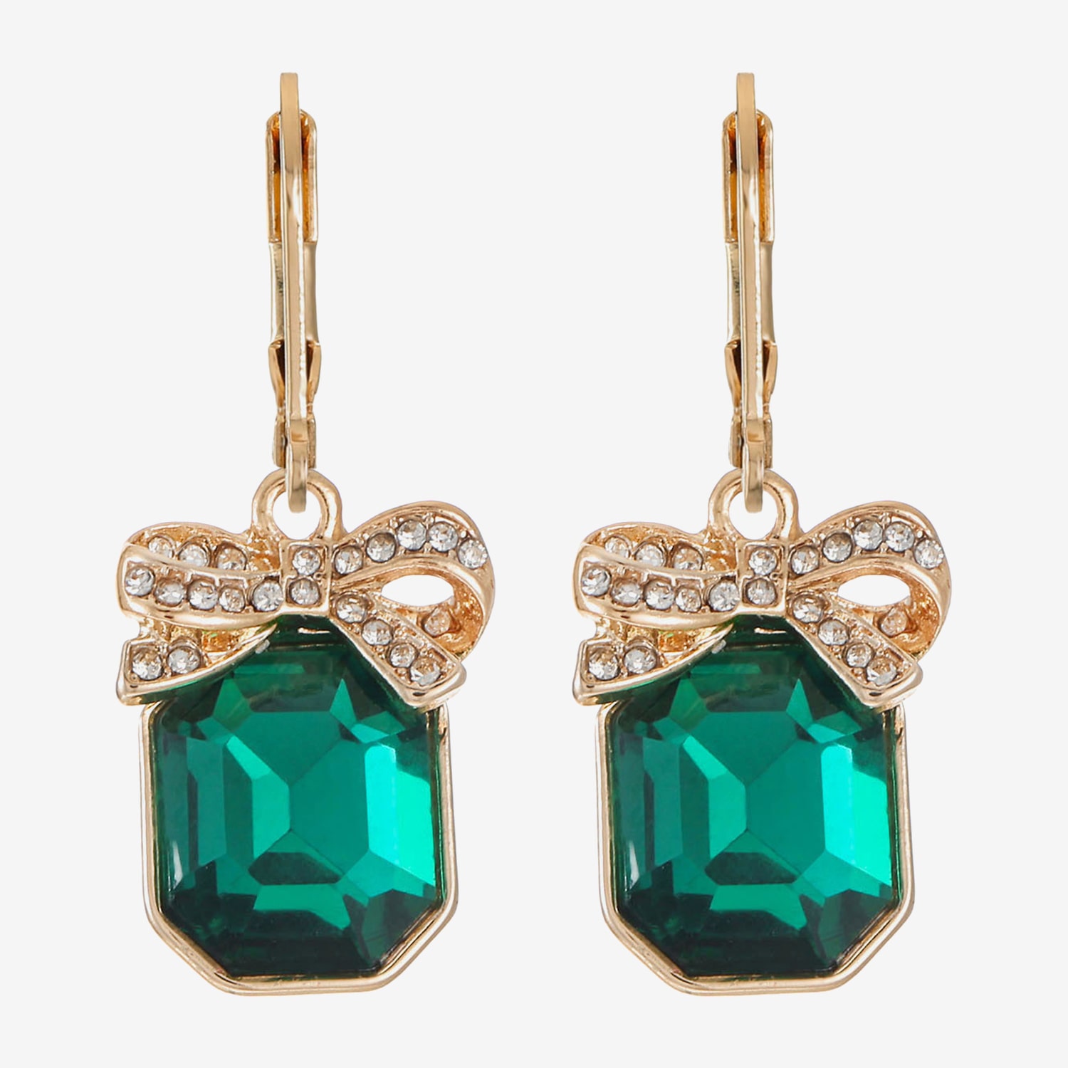 Monet Jewelry Womens Glass Drop Earrings