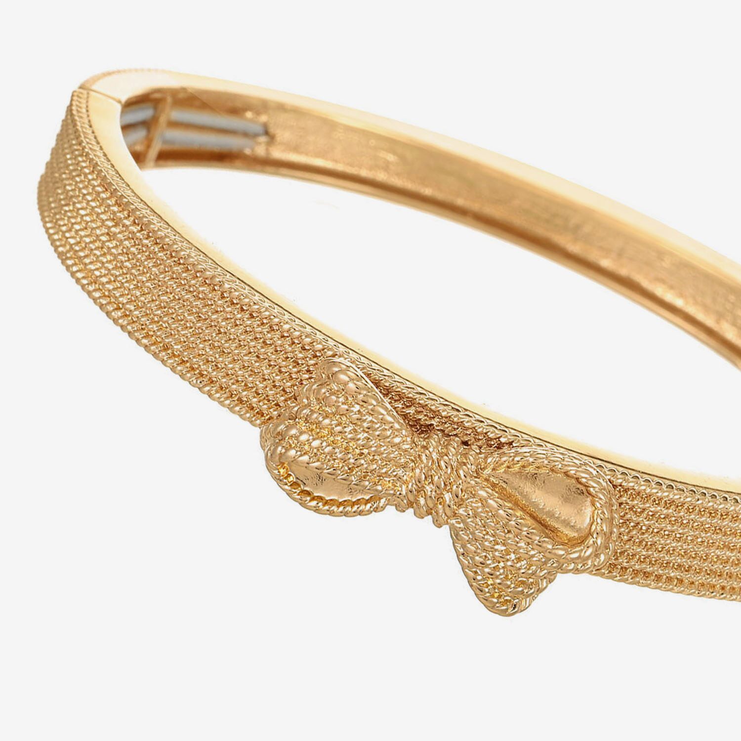 Monet Jewelry Womens Bow Bangle Bracelet
