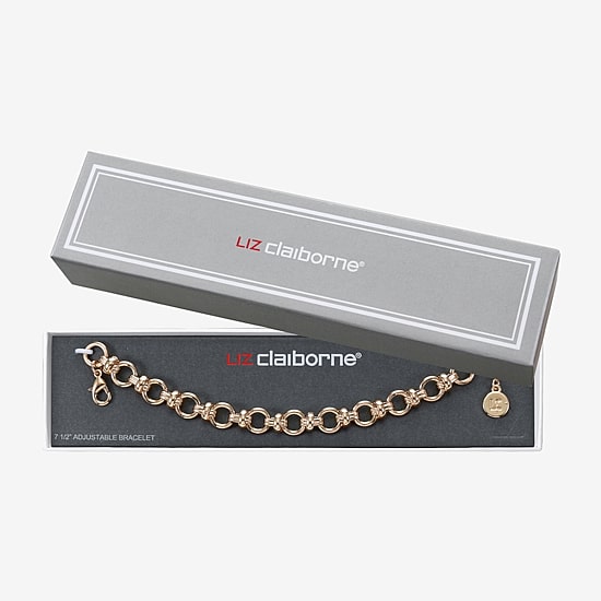Liz Claiborne Womens Chain Bracelet