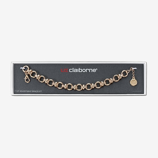 Liz Claiborne Womens Chain Bracelet