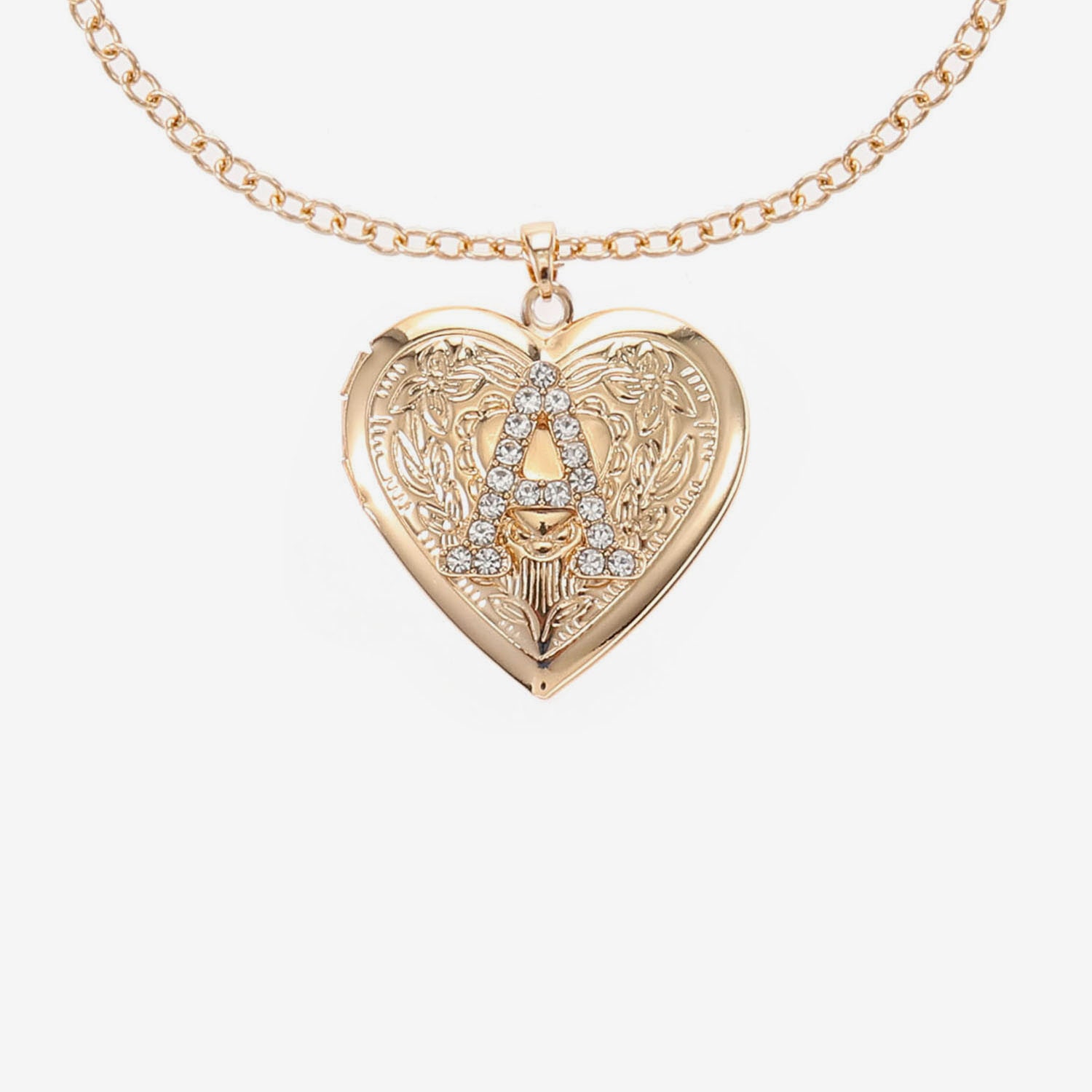Monet Jewelry Womens Glass Heart 2-pc. Jewelry Set