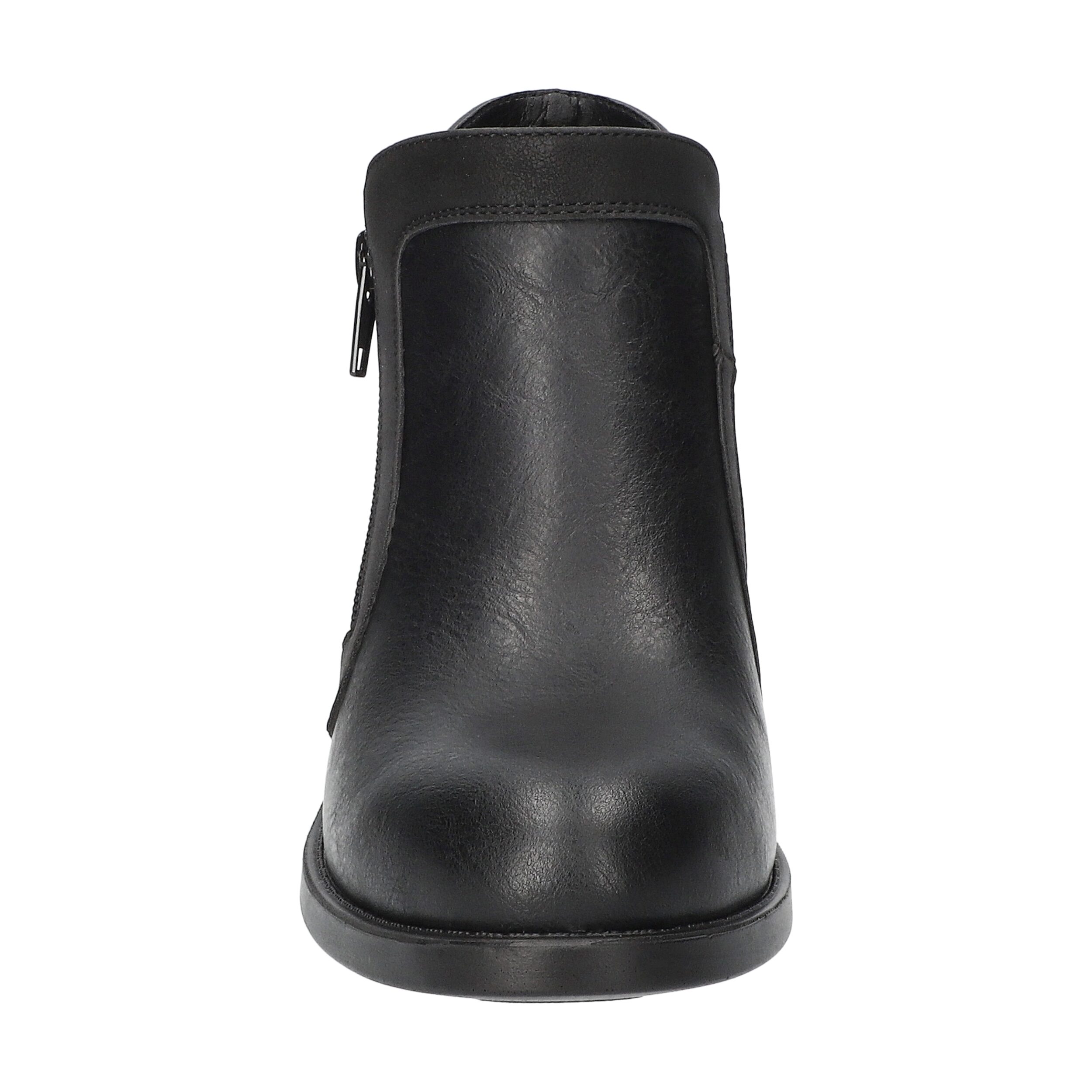 Easy Street Womens Bradley Block Heel Booties