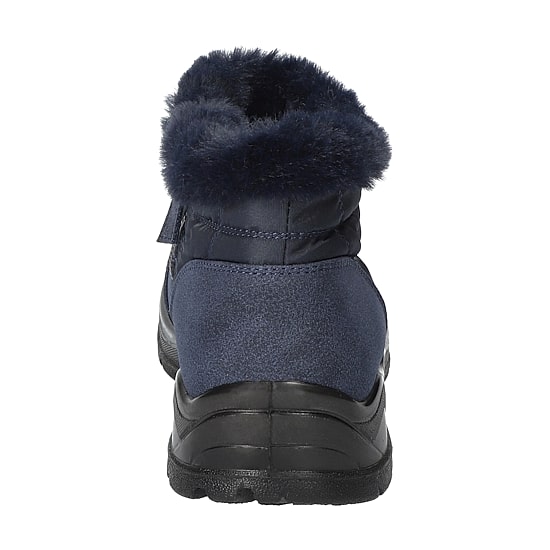 Easy Street Womens Sleet Flat Heel Snow Boots