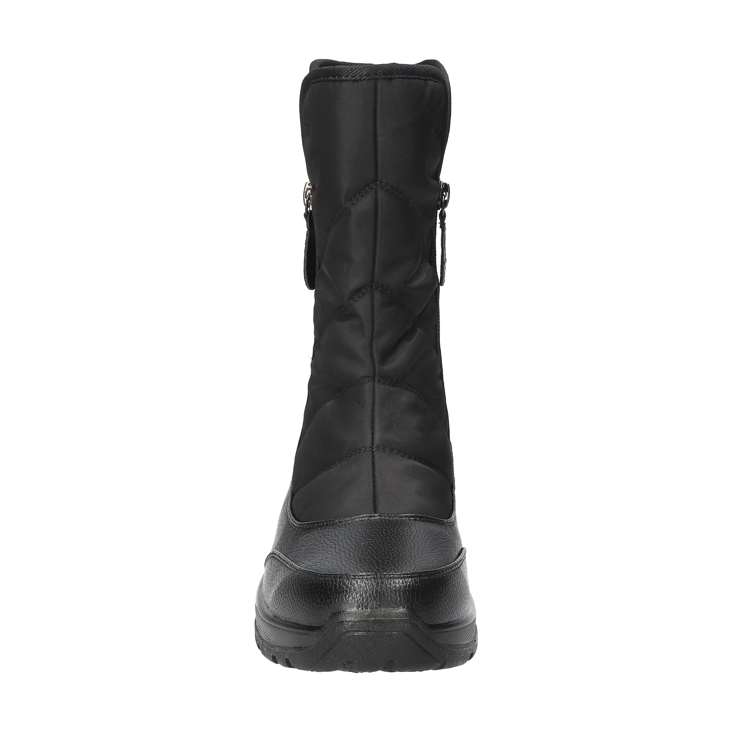 Easy Street Womens Snowfall Flat Heel Snow Boots