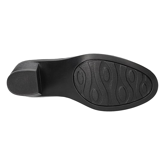 Easy Street Womens Bradley Stacked Heel Booties