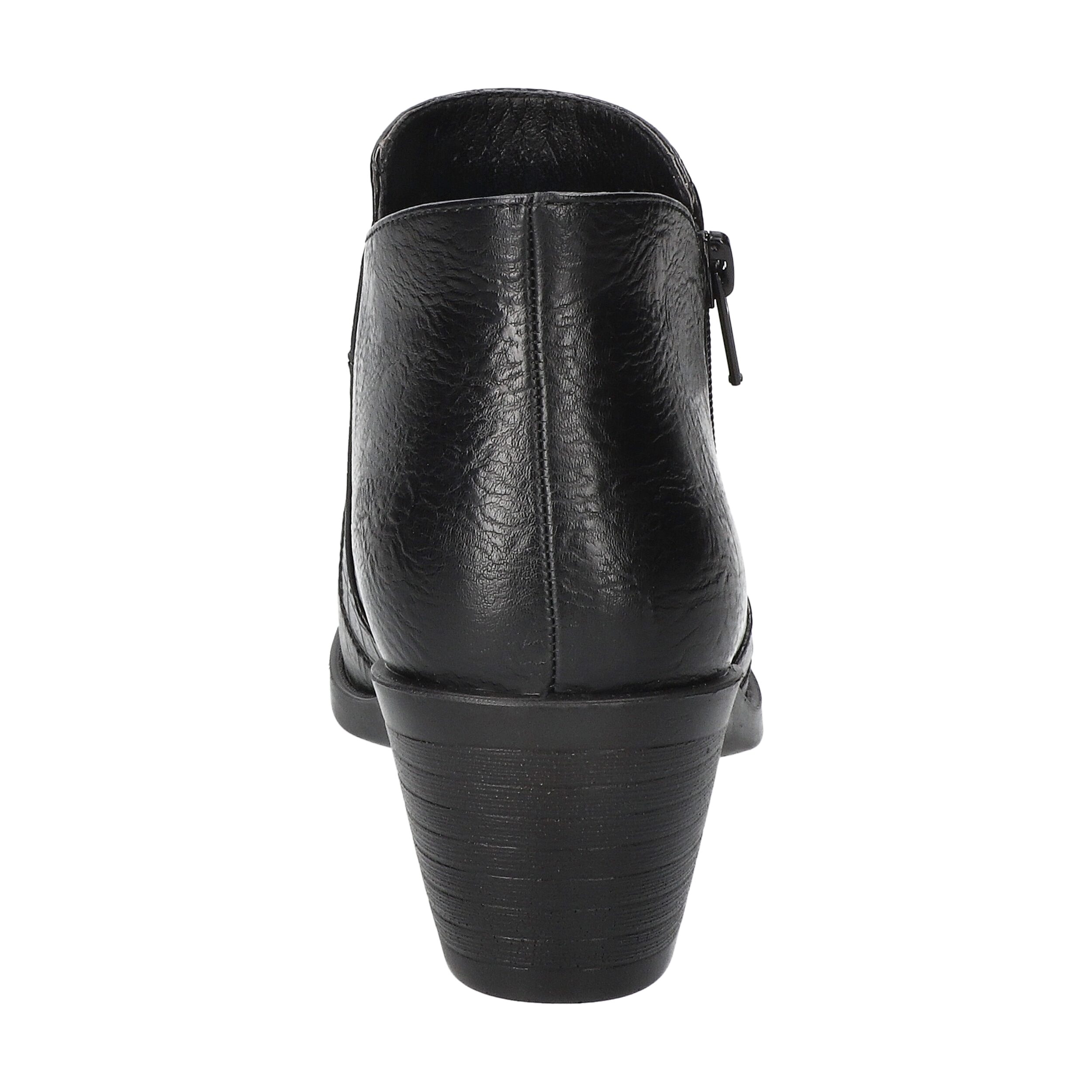 Easy Street Womens Bradley Block Heel Booties