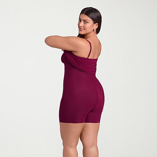 S3 Apparel Shapewear Womens Scoop Neck Sleeveless Bodycon Dress