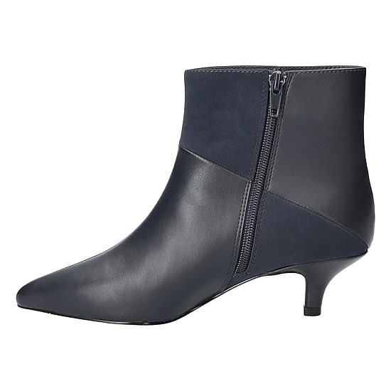 Easy Street Womens Nyla Kitten Heel Booties