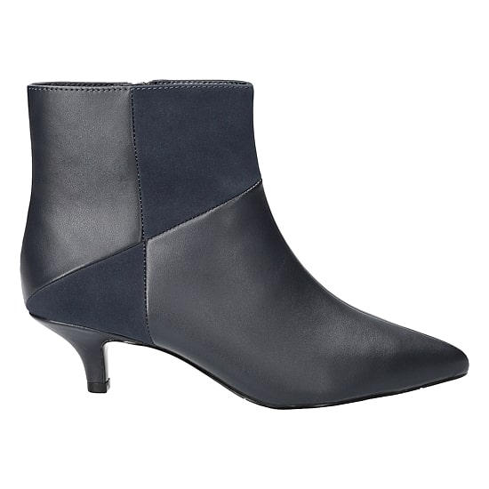 Easy Street Womens Nyla Kitten Heel Booties