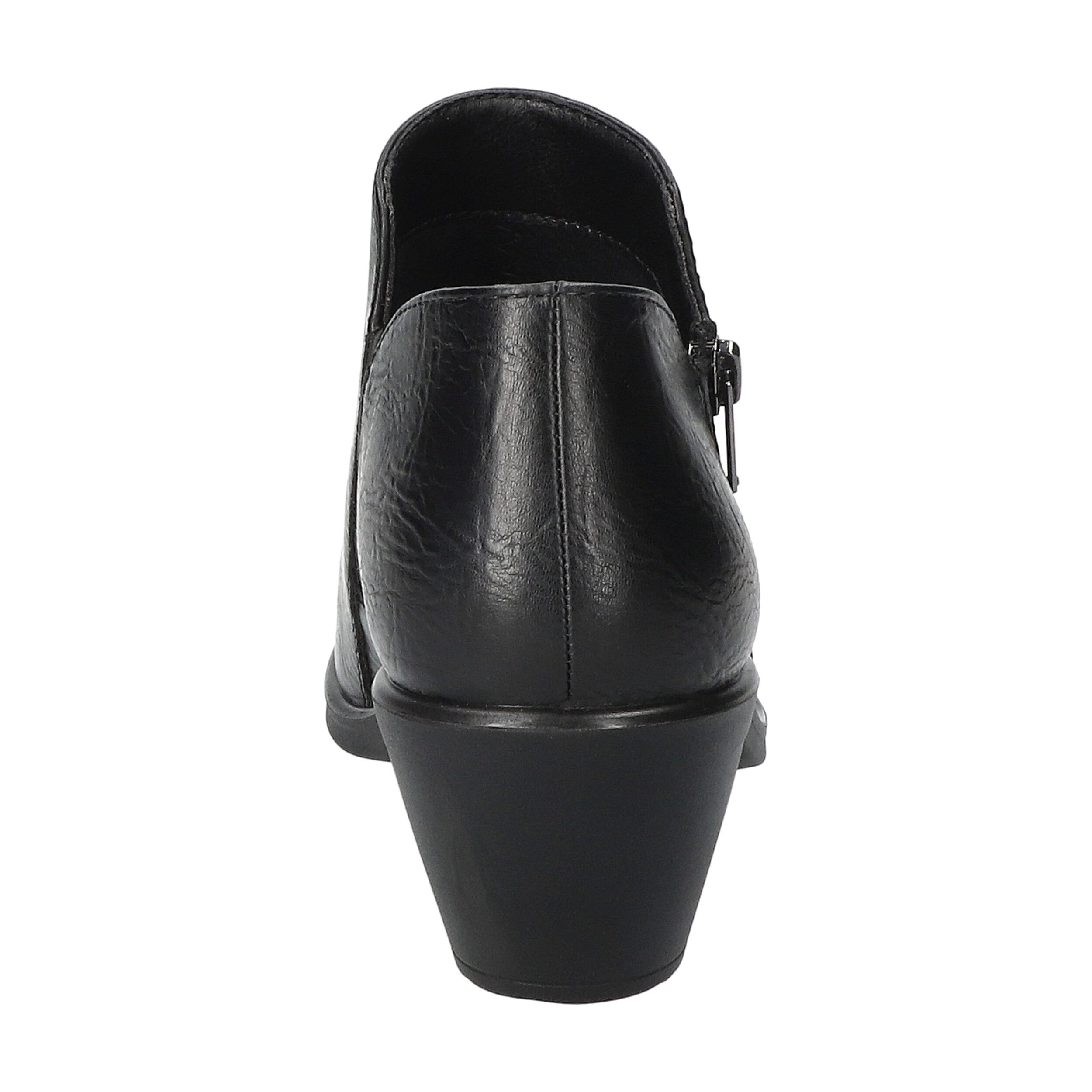 Easy Street Womens Arbor Block Heel Booties