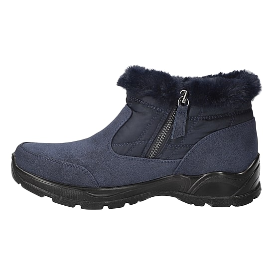 Easy Street Womens Sleet Flat Heel Snow Boots