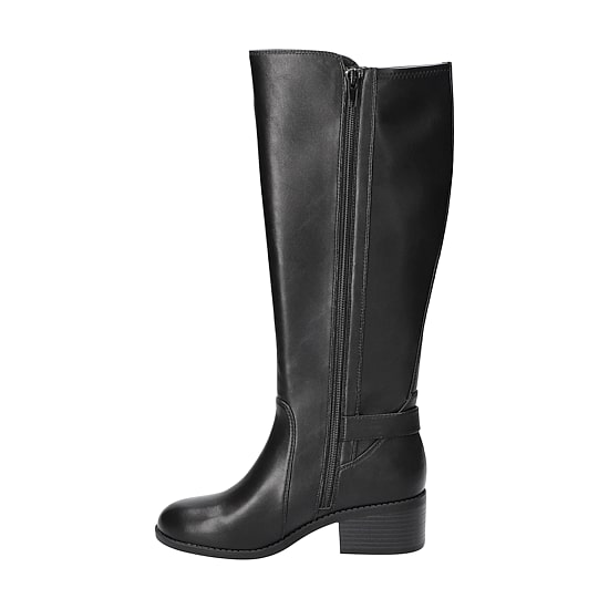 Easy Street Womens Hartley Block Heel Riding Boots