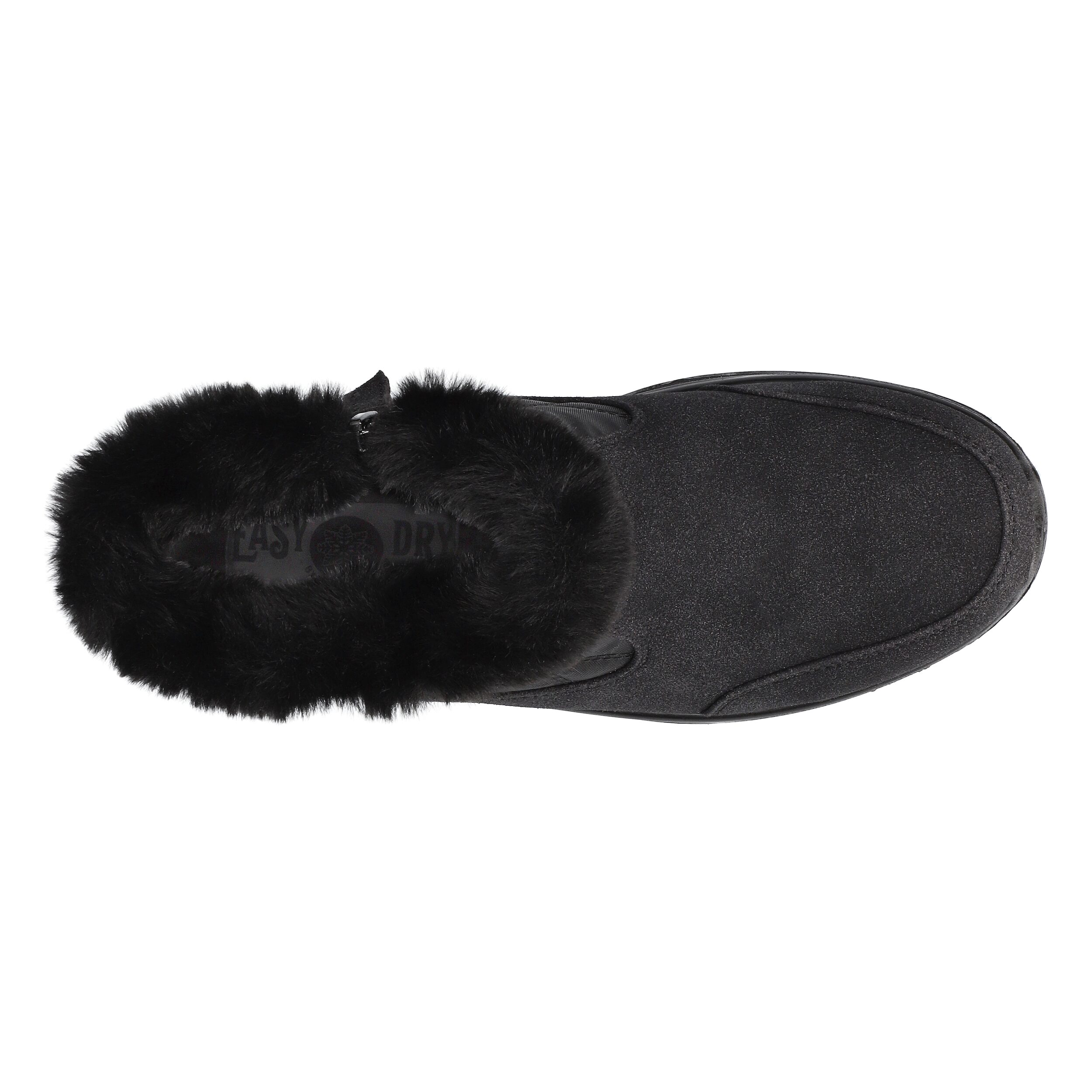 Easy Street Womens Sleet Flat Heel Snow Boots