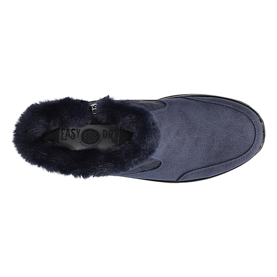 Easy Street Womens Sleet Flat Heel Snow Boots