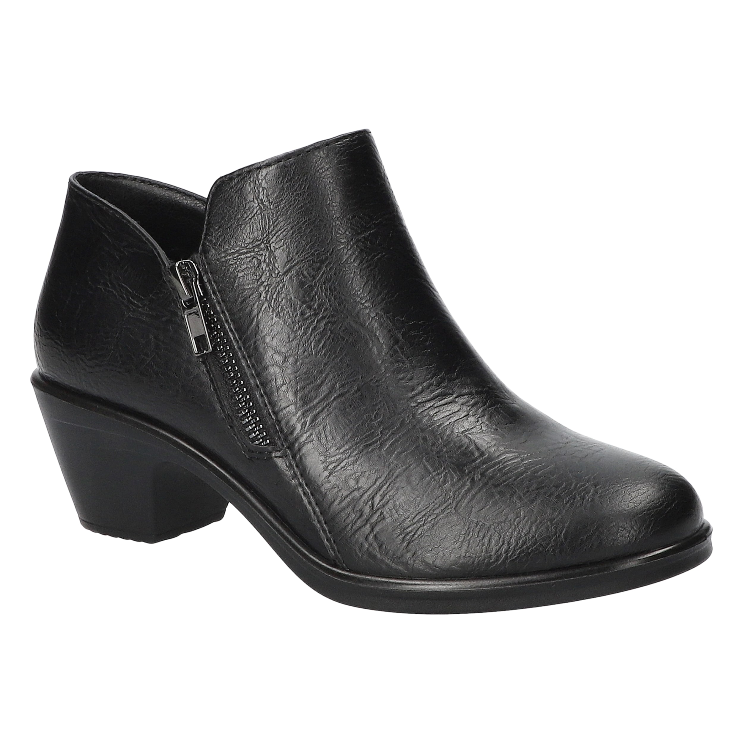 Easy Street Womens Arbor Block Heel Booties