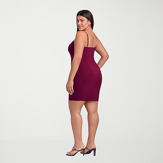 S3 Apparel Shapewear Womens Scoop Neck Sleeveless Bodycon Dress