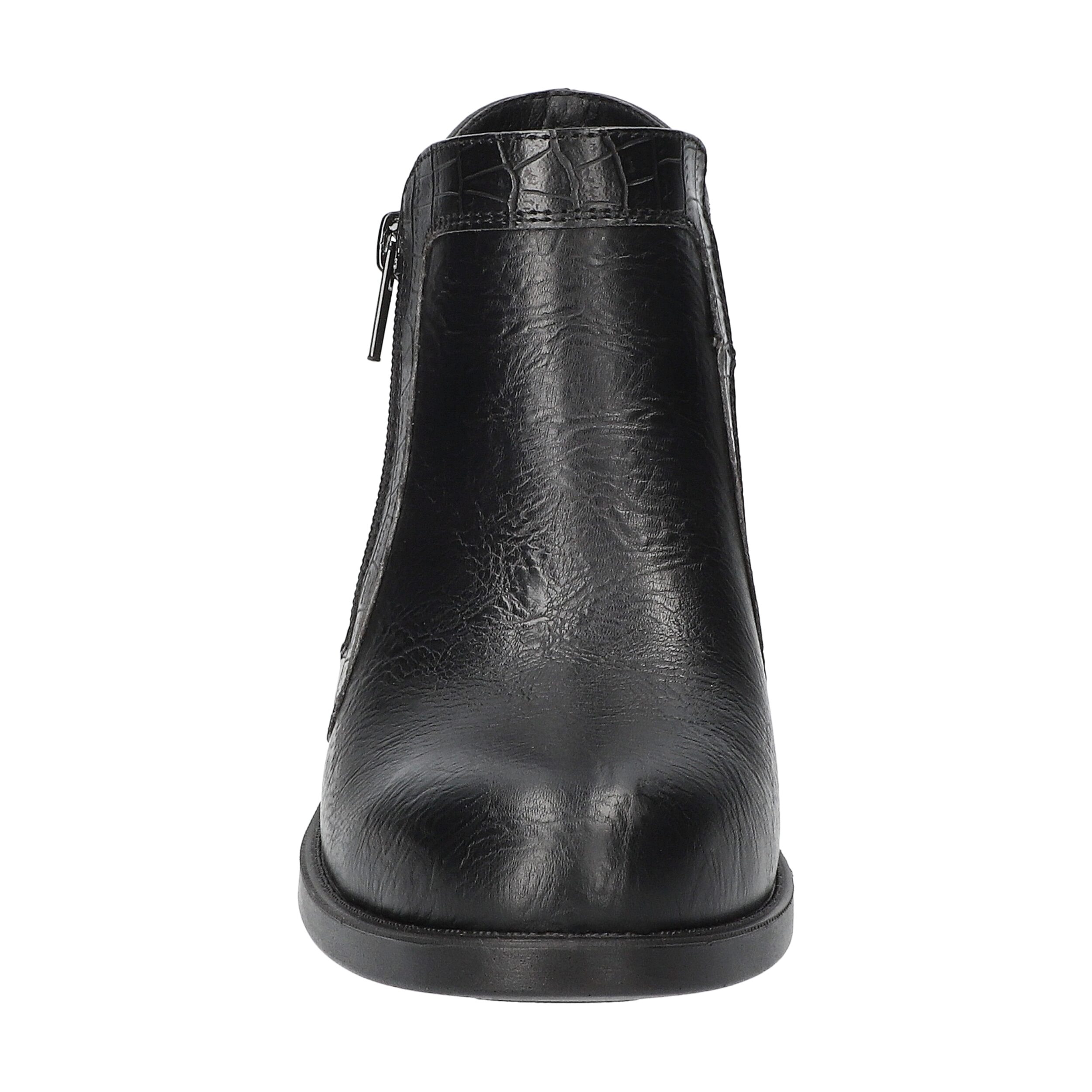 Easy Street Womens Bradley Block Heel Booties