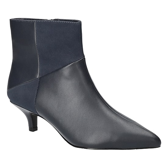 Easy Street Womens Nyla Kitten Heel Booties
