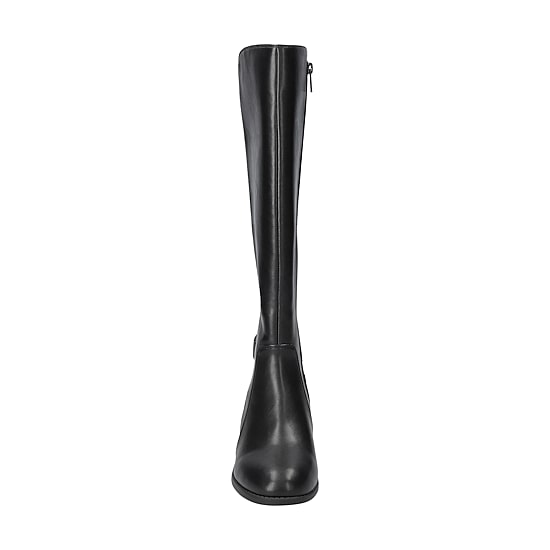 Easy Street Womens Hartley Block Heel Riding Boots
