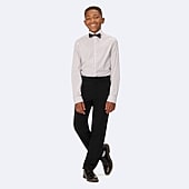 Van Heusen Little & Big Kid Boys Long Sleeve Button Down Collar Shirt + Tie Set