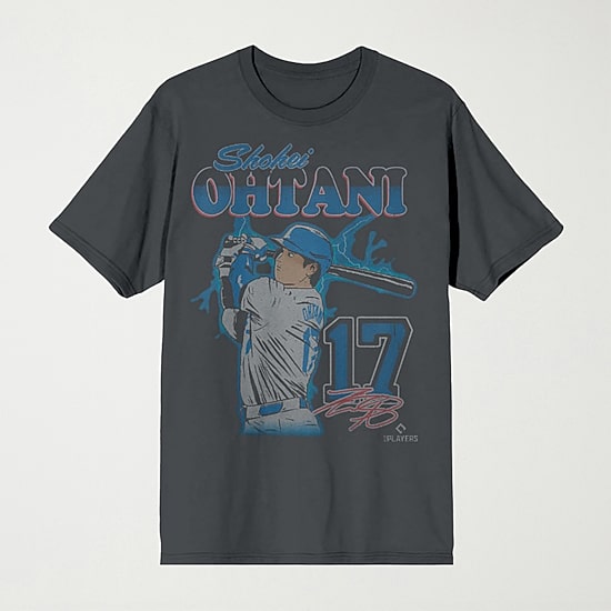 Ohtani Mens Crew Neck Short Sleeve Regular Fit Graphic T-Shirt