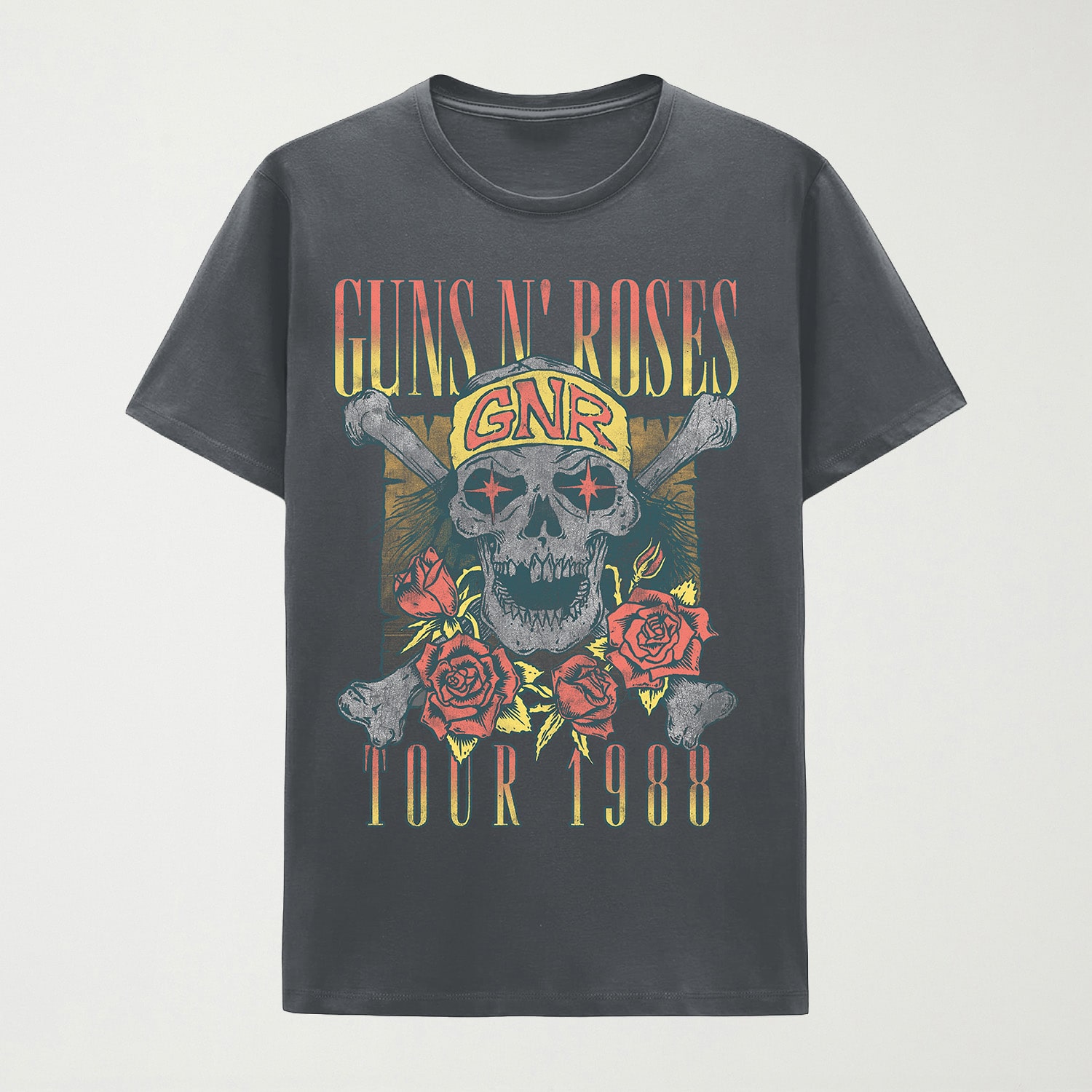 Mens Round Neck Short Sleeve Regular Fit Big and Tall Graphic T-Shirt