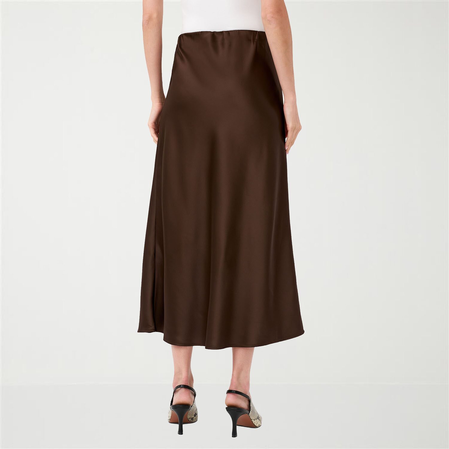 RM Rebecca Minkoff Womens Mid Rise Long A-Line Skirt