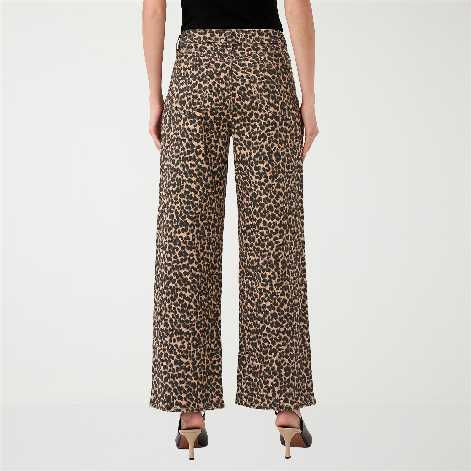 RM Rebecca Minkoff Womens High Rise Wide Leg Jean