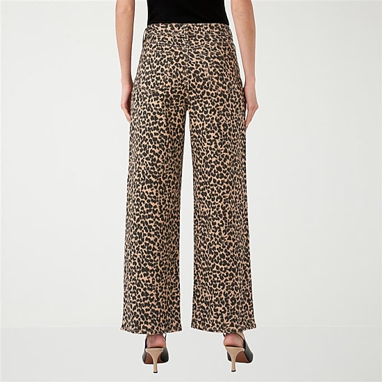 RM Rebecca Minkoff Womens High Rise Wide Leg Jean