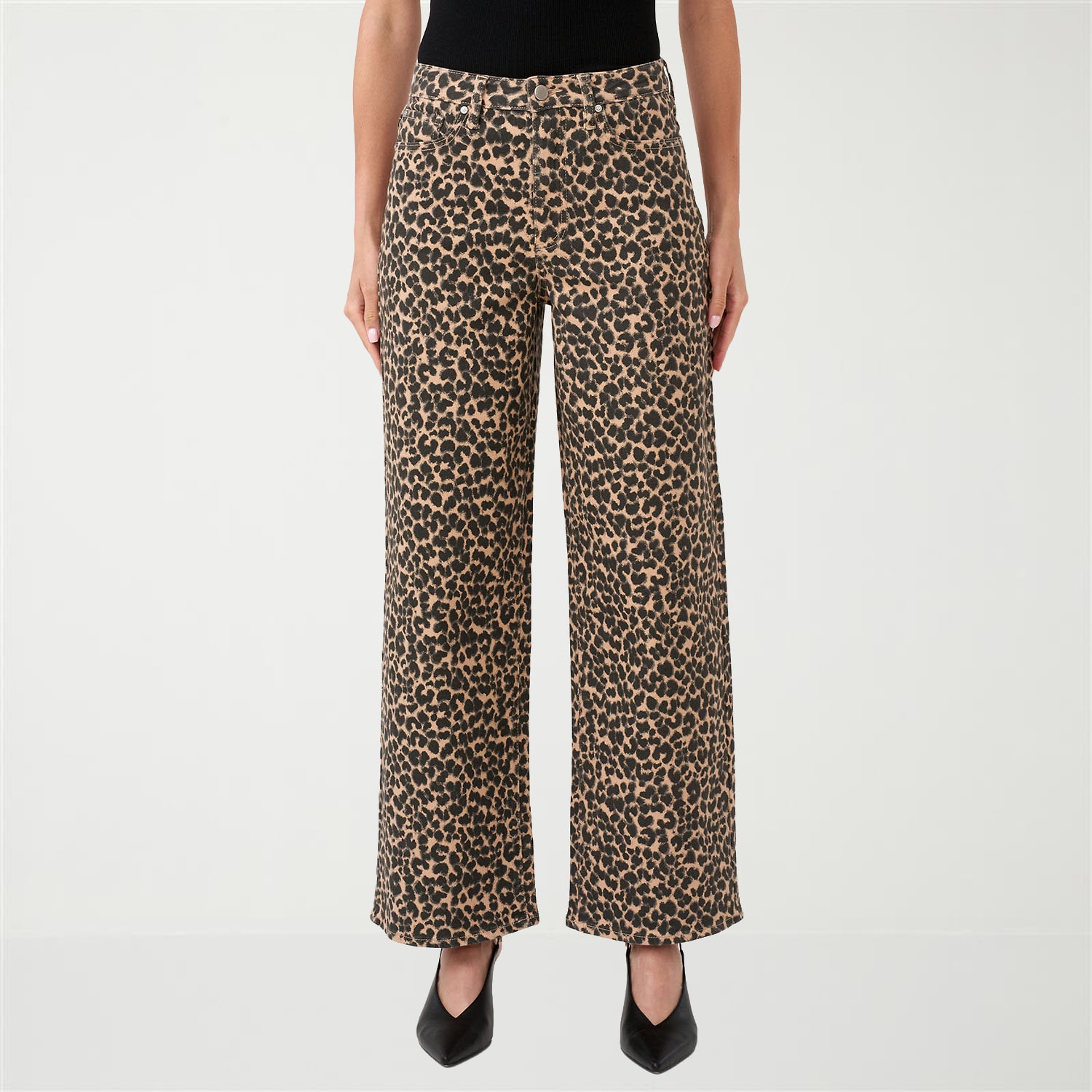 RM Rebecca Minkoff Womens High Rise Wide Leg Jean