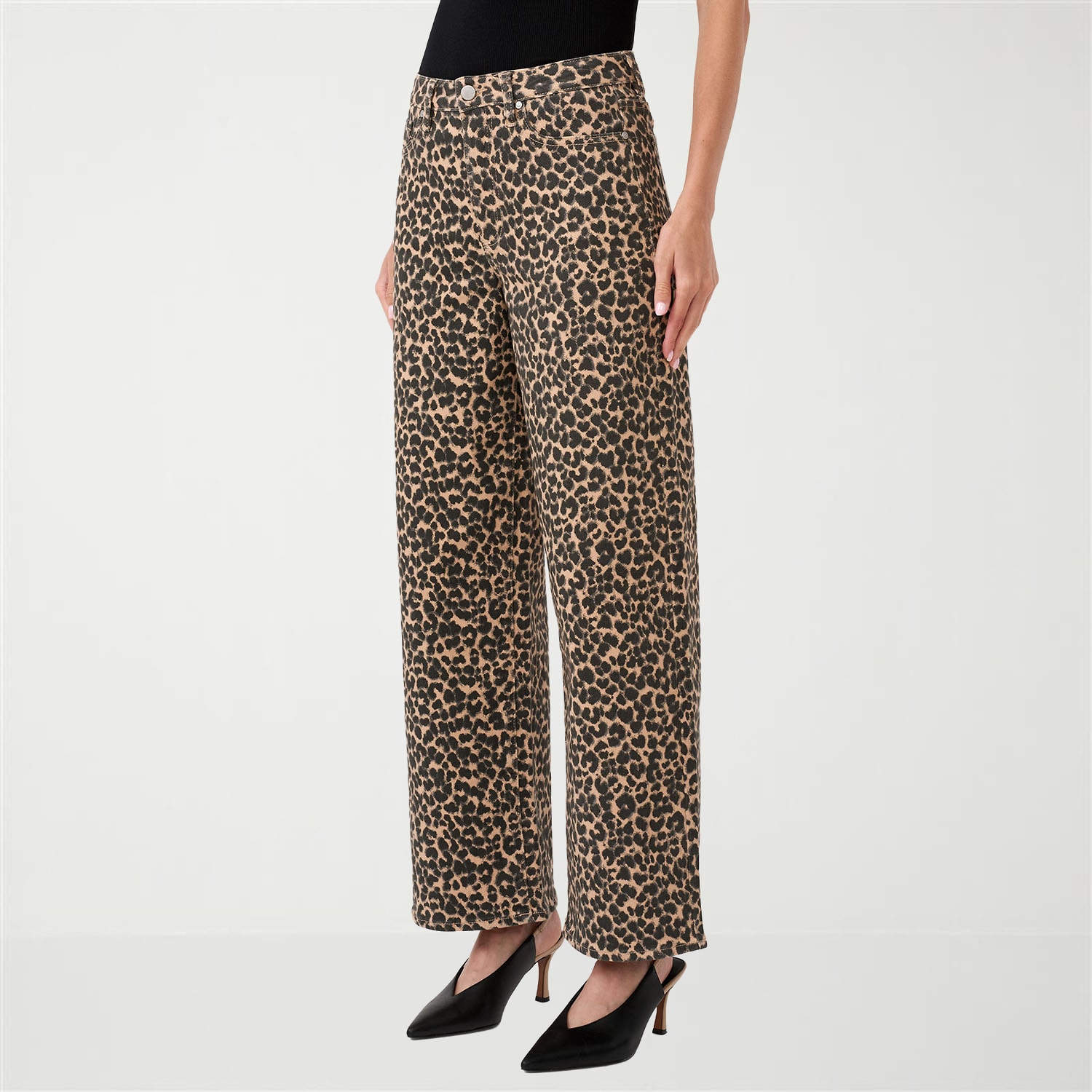RM Rebecca Minkoff Womens High Rise Wide Leg Jean