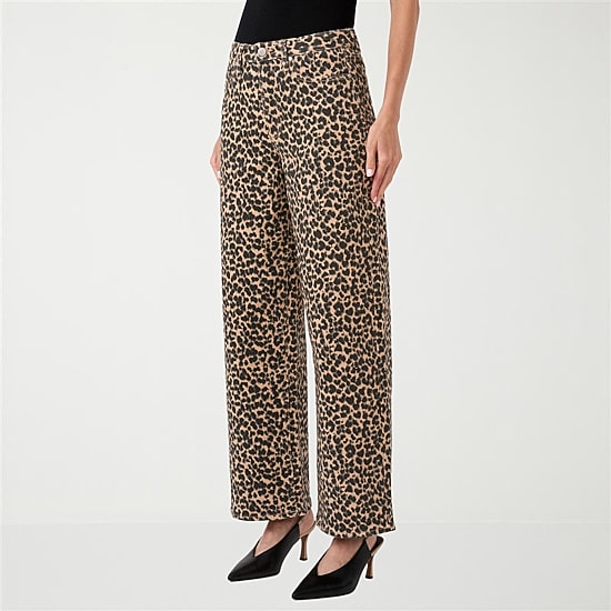 RM Rebecca Minkoff Womens High Rise Wide Leg Jean