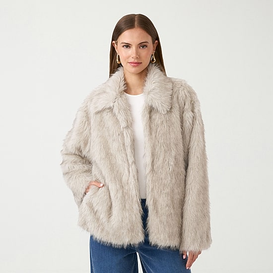 RM Rebecca Minkoff Womens Midweight Coat