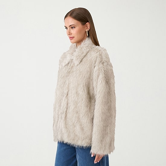 RM Rebecca Minkoff Womens Midweight Coat