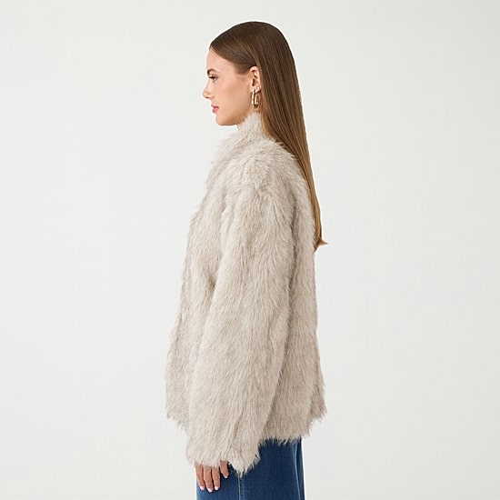 RM Rebecca Minkoff Womens Midweight Coat