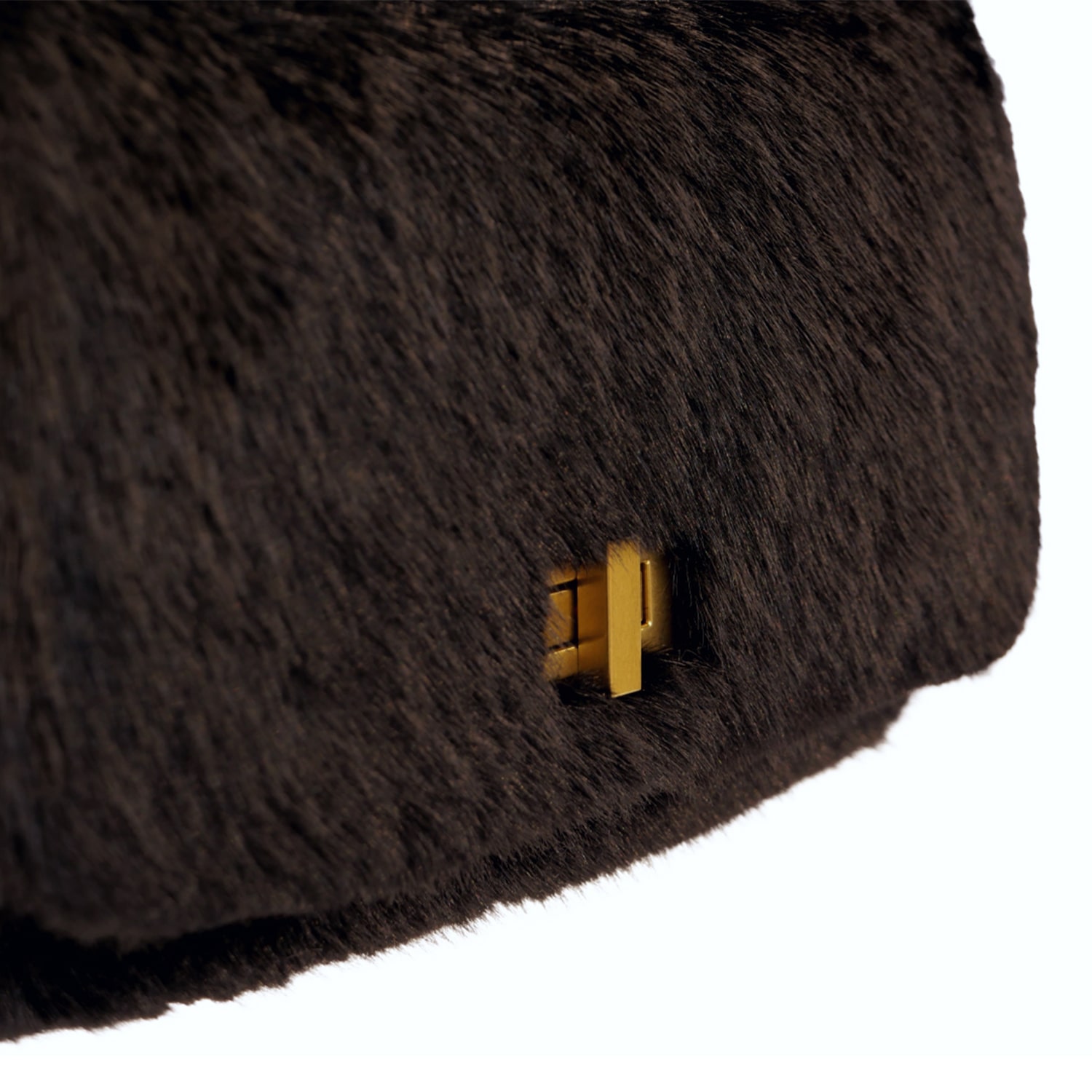 BCBGeneration Flap Chain With Faux Fur Shoulder Bag