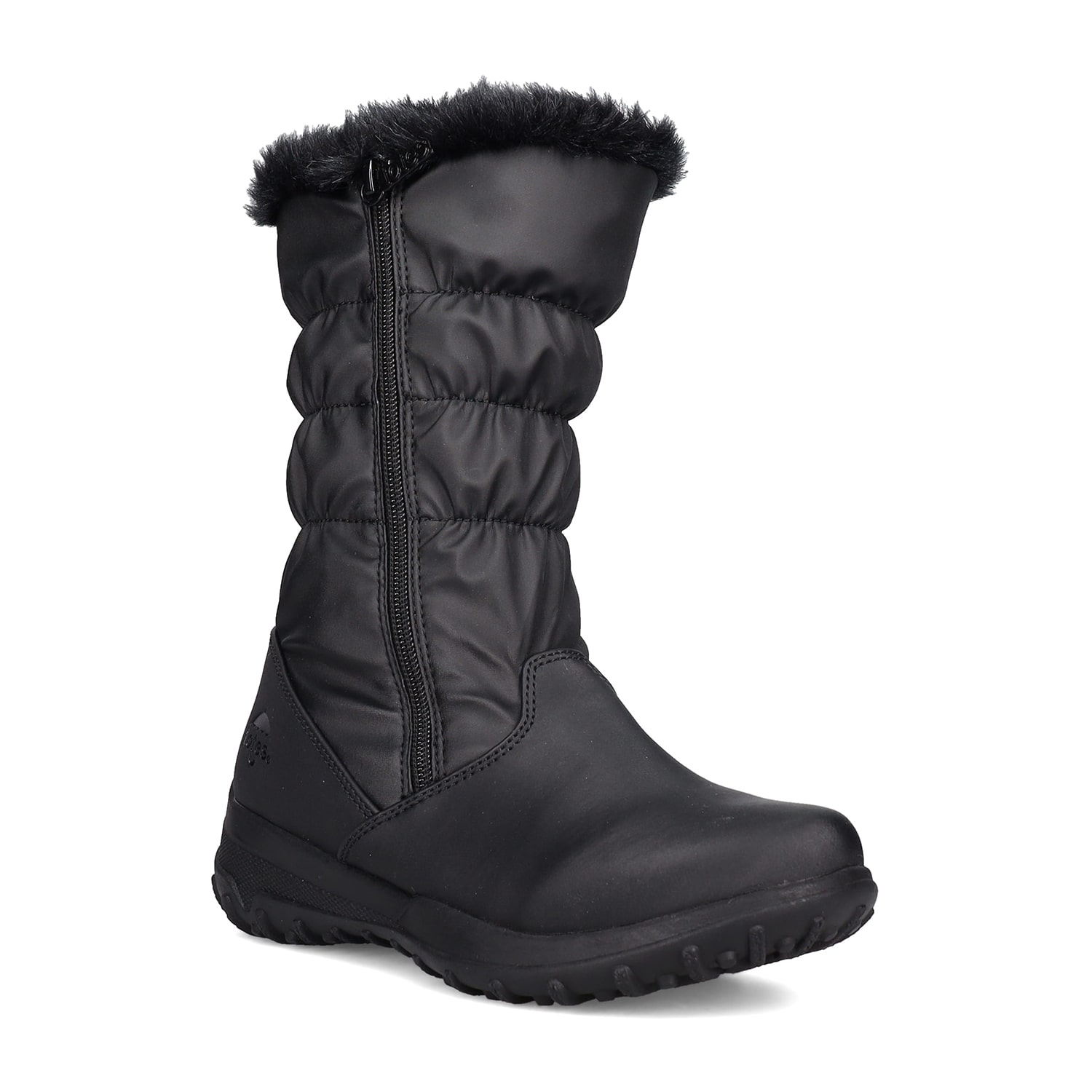 Totes Womens Waterproof Flat Heel Winter Boots