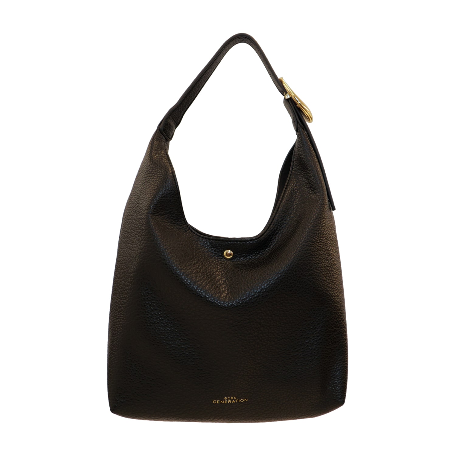 BCBGeneration Mid Pebble With Gold Hardware Hobo Bag