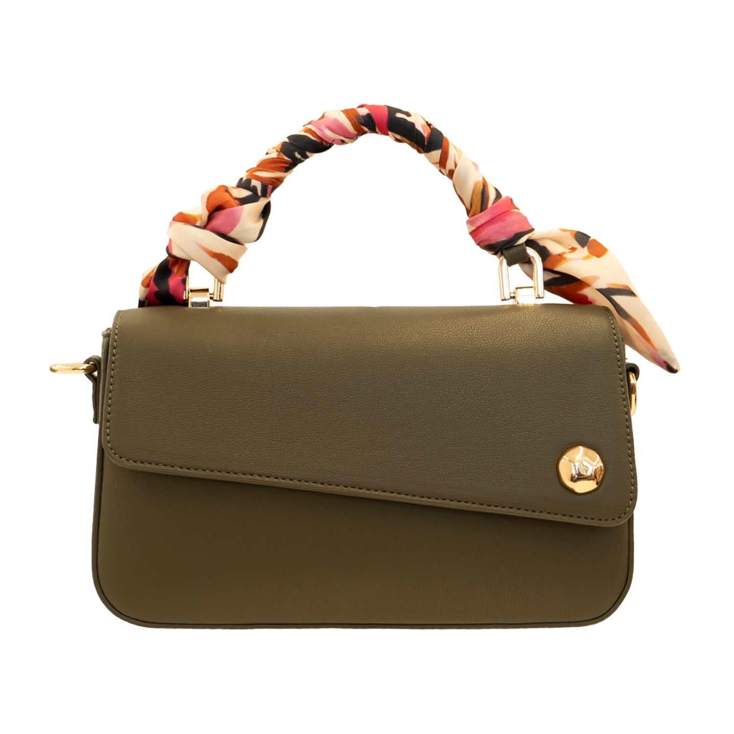 Nicole Miller Flap Top Handle Satchel