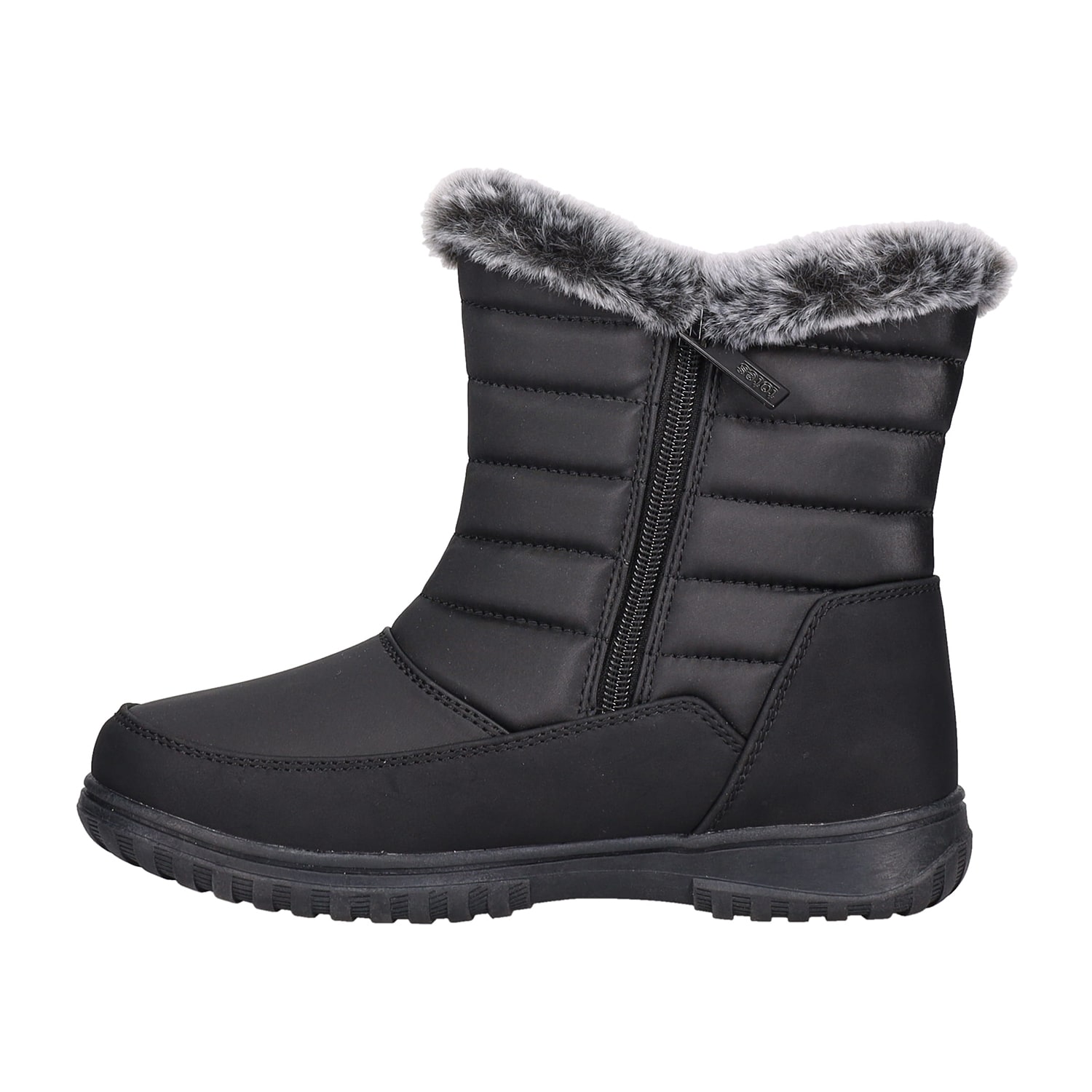 Totes Womens Waterproof Flat Heel Winter Boots