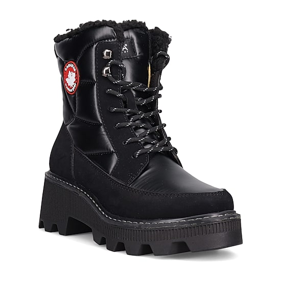 Canada Weather Gear Womens Insulated Chunky Heel Winter Boots